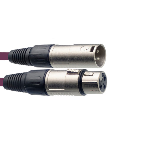 Stagg 1M XLR male to XLR Female Microphone cable- STAG-SMC1
