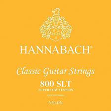 Hannabach 800SLT super low tension classical guitar strings