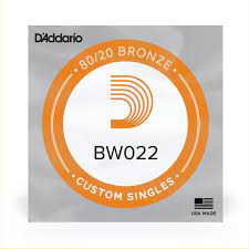 D'Addario loose bronze wound string acoustic string-BW022 or BW026