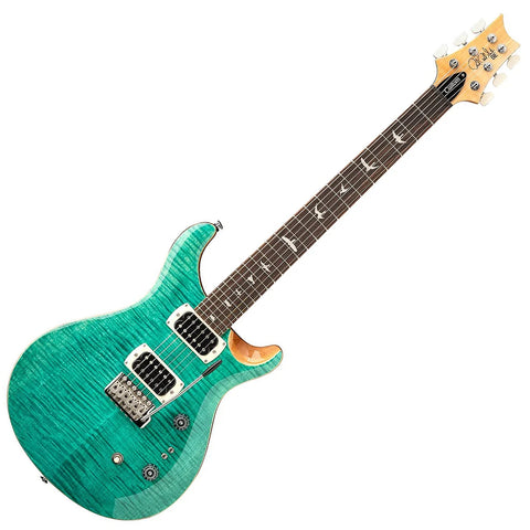 PRS SE Custom 24-08 Turquoise Electric Guitar with Bag