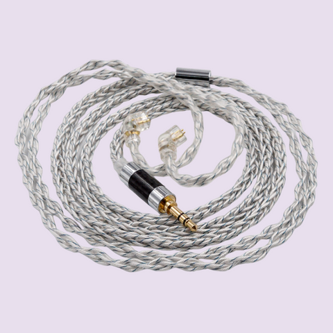 KZ Silver Cable Type B Upgraded No Mic