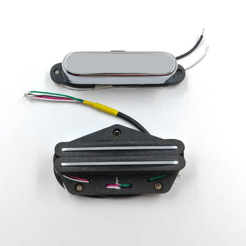 Pickup Set Telecaster Style High Output with Dual Track Bridge Pickup