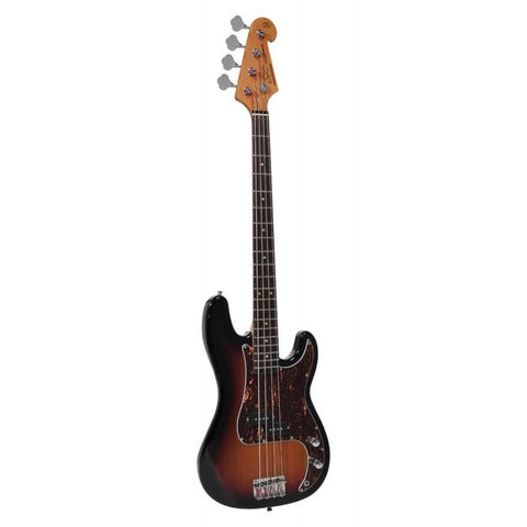 SX 4 string precision style bass guitar- TE-SPB62/3TS