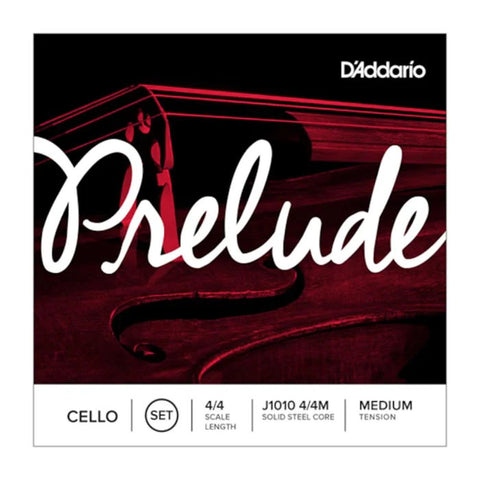D'Addario Orchestral Prelude Cello Strings 4/4 size Medium