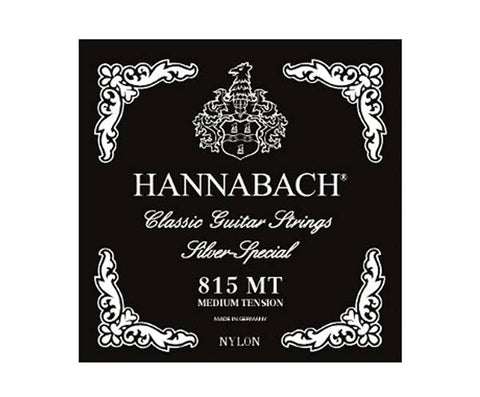 Hannabach 815 Classical Guitar Strings in Medium and High Tension