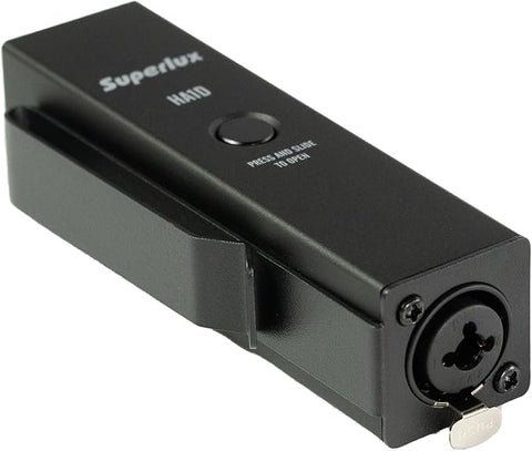 Superlux HA1D Portable Stereo Headphone Amplifier with Belt Clip