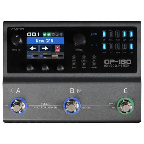 Valeton GP-180 multi Effects Processor with built in Battery