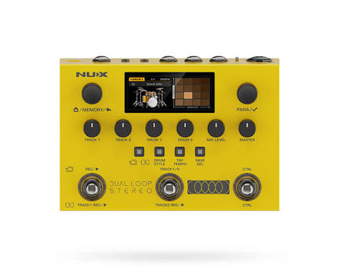 Nux Dual Looper Dual Rhythm pedal