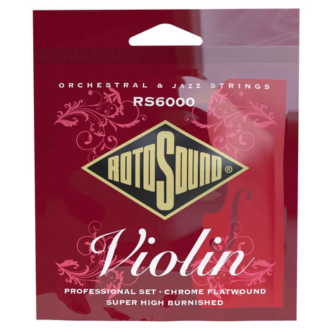 Monel flatwound violin professional set | 10 • 14 • 25 • 30