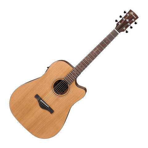 Ibanez AW65ECE-LG Acoustic Electric Guitar with Solid Cedar Top