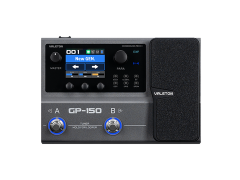 Valeton GP-150 multi Effects Processor with built in Battery.