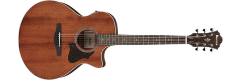Ibanez AE Acoustic Electric Guitar with Solid Okoume Top and AIRport