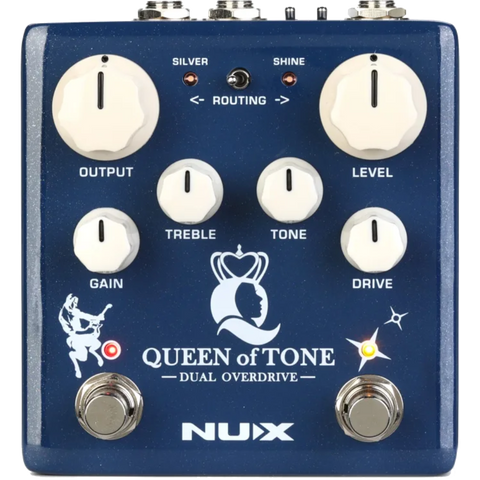 Nux Queen of Tone Dual Overdrive Pedal