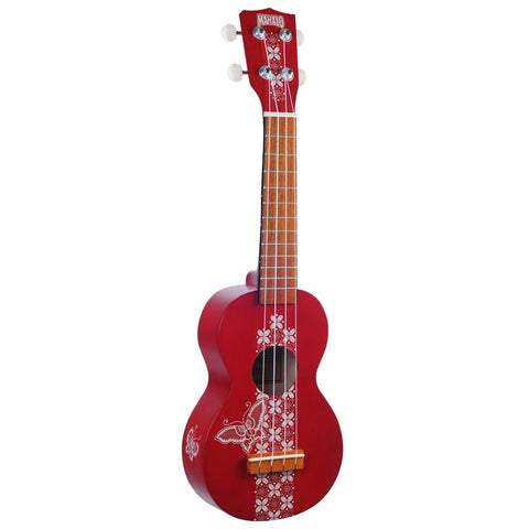 Mahalo Soprano Traditional Ukulele in 3 Translucent Colours