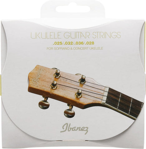 Ibanez Soprano/Concert Ukulele 4 String Strings - IUKS4