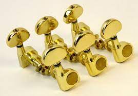 Alice Gold Acoustic Machine Heads set of 6- 10mm hole