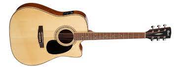 Cort AD880CE NS cutaway acoustic/electric guitar