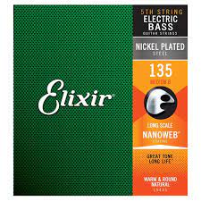 Elixir loose electric bass string Nanoweb 1.35 or 0.32