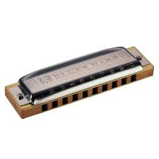 Hohner Blues harp in 3 different keys,G ,F or B