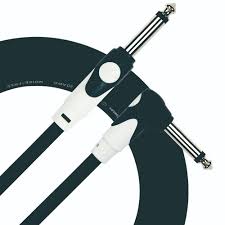 Kirlin 3M instrument cable black straight - angle  jack
