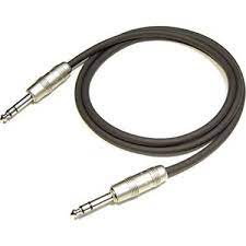 Kirlin 2M patch cable 1/4" TRS - same