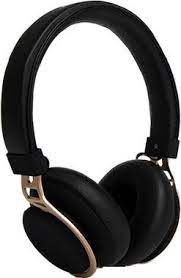 Ultra Link Gravity Bluetooth headphone- black and gold