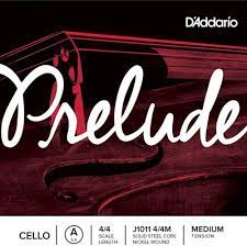 d'Addario J0114/4M Prelude Cello string single A 4/4 size