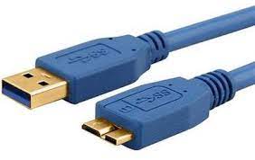 Cyberdyne USB 3.0 A Male to B Micro 5-pin cable (2M)- USB3-AB-MIC-2