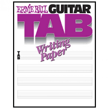 Ernie Ball guitar Tab book- 7021