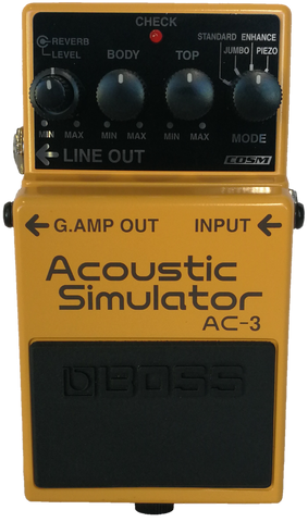 Boss Acoustic simulator pedal AC-3