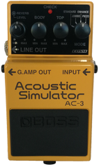Boss Acoustic simulator pedal AC-3 – Thundercloud Music Store