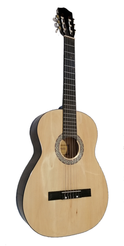 Sonata 39" fullsize classical guitar natural or antique natural
