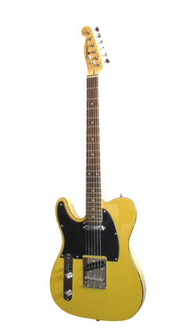 Chord electric guitar left-handed butterscotch