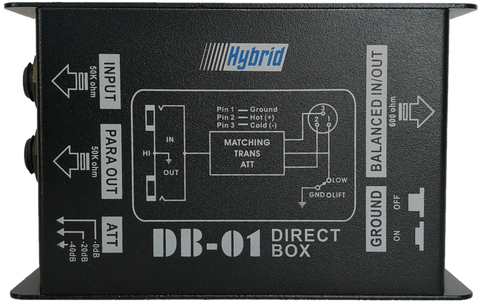 Hybrid Passive DI Box DB-01