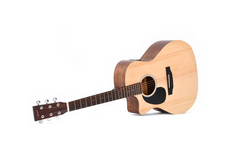 Ditson GC-10EL left-handed acoustic/electric guitar