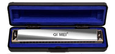 QI Mei 24 hole harmonica key of C