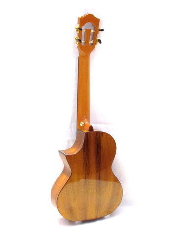 Smiger 26" cutaway solid cedar top with Koa back and sides Tenor ukulele K33S-27