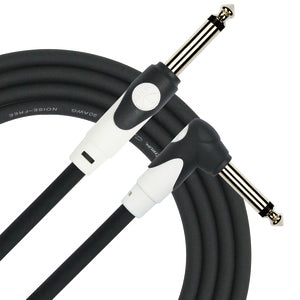 Kirlin 6 Meter lightgear straight-angle instrument cable. Available in black,yellow.