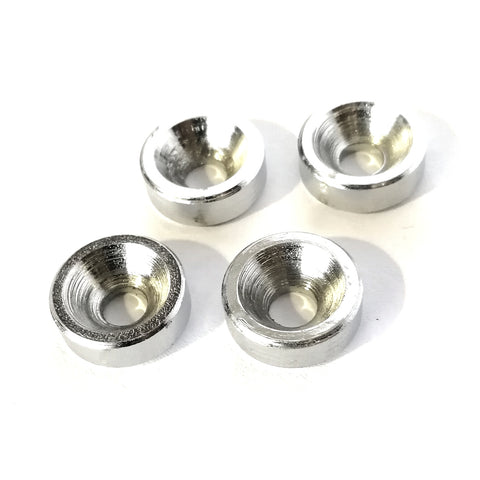 Neck Joint Countersink washers Chrome set of 4