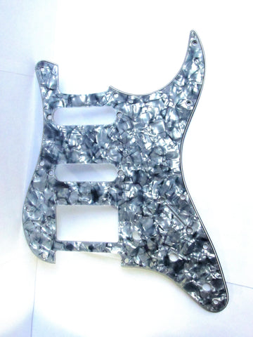 Pickguard Strat Style 3 ply black pearloid h,s,s or white pearloid s/s/s