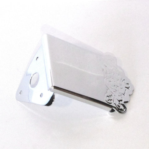 Tailpiece mandolin chrome