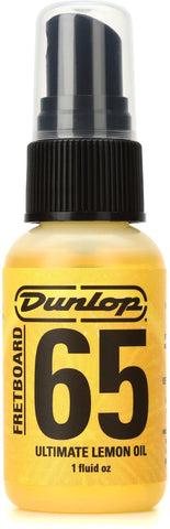 Dunlop Lemon Oil 1 oz Bottle for Guitar Fretboards
