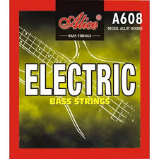 Alice electric bass guitar strings 4 string set available in light & Medium