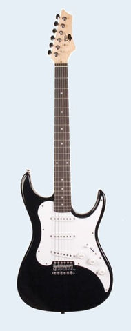 AXL Headliner electric guitar in black or red - AAS-750 series