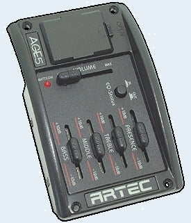 Artec 4 band EQ with status switch, pickup and battery- AR-AGE-5