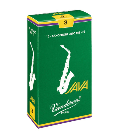 Vandoren Alto Saxophone Java Reed Priced per Each