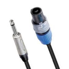 Roxtone 10m Neutrik speaker cable speakon to 1/4' jack