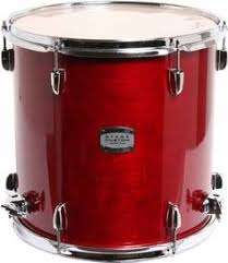 Maxtone marching tenor drum red or blue with brackets,beaters and strap