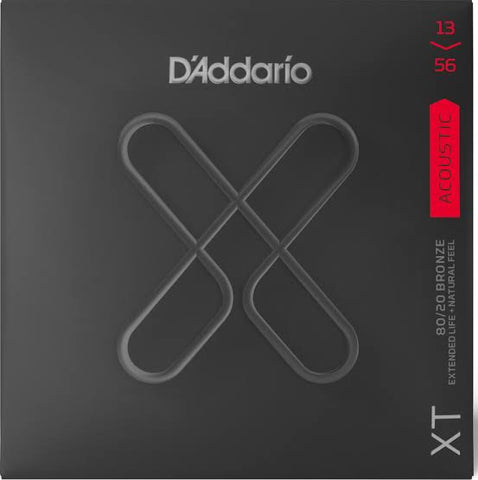 D'Addario XT Coated 80/20 Bronze Acoustic Strings
