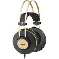 AKGP-K92 Perception studio headphones -black and gold